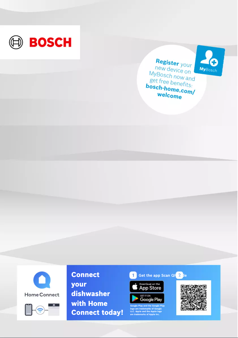 Page n°1 - Manuel utilisateur Bosch SMP4ECW79S