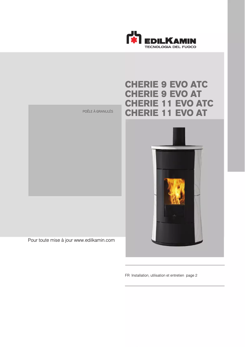 Image de la première page du manuel de l'appareil CHERIE 11 EVO AT