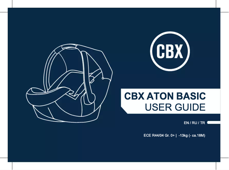 Página 1 del manual Manual de usuario Cybex Aton Basic