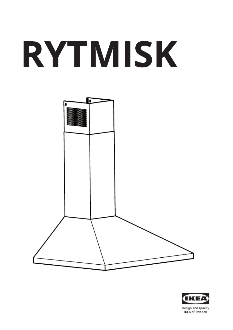 Image de la première page du manuel de l'appareil RYTMISK 505.089.54
