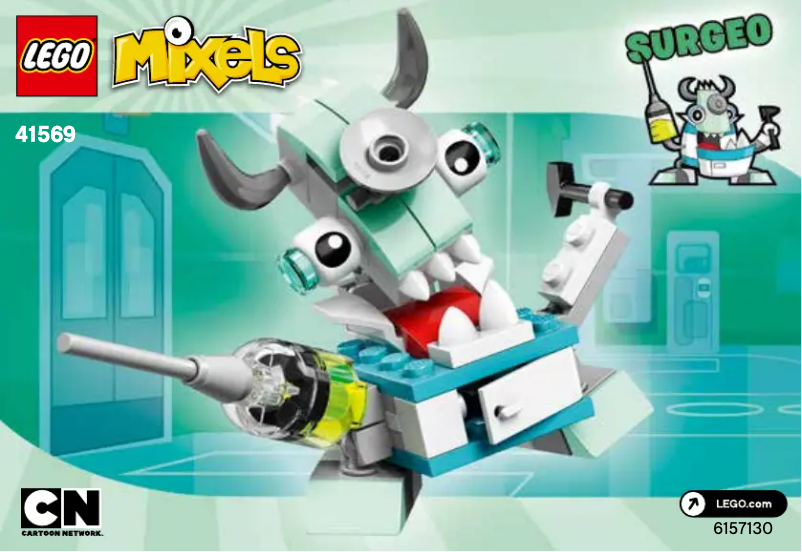 Page n°1 - Manuel utilisateur Lego Mixels 41569