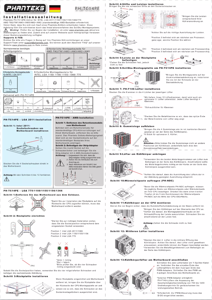 Image de la première page du manuel de l'appareil PH-TC14PE