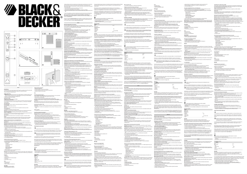 Page 1 of the manual User Manual Black & Decker BDSL30