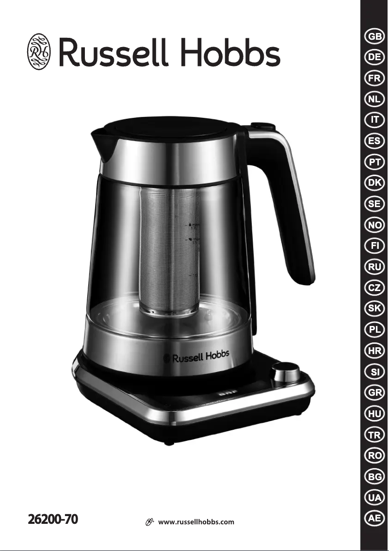 Page 1 de la notice Manuel utilisateur Russell Hobbs 26200-70