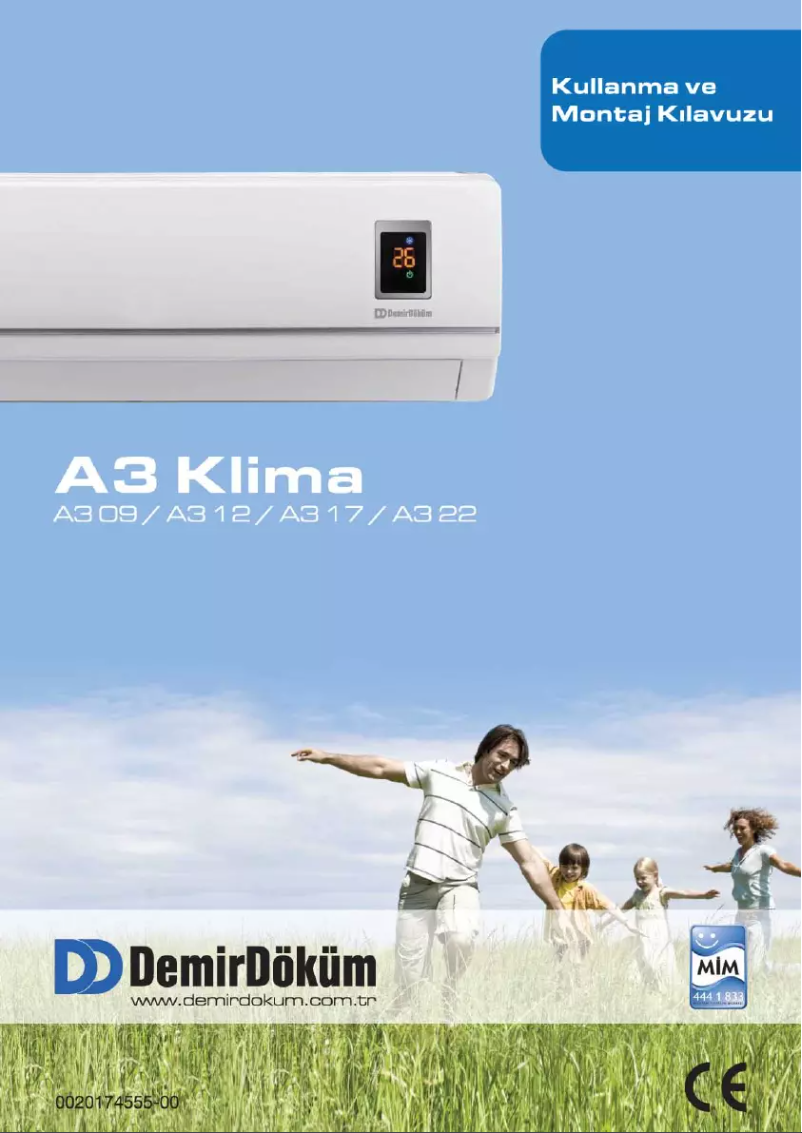 Page 1 de la notice Manuel utilisateur DemirDokum A3 17