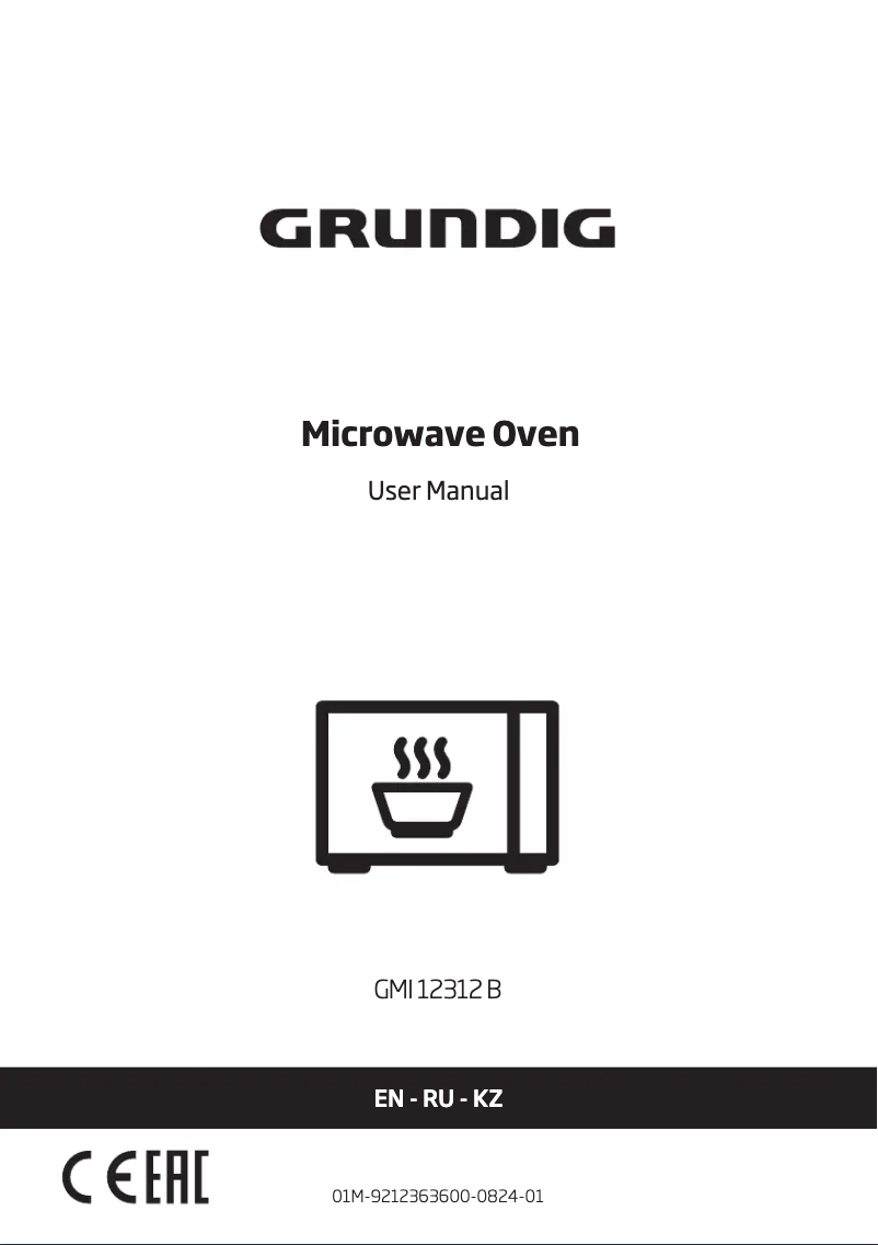 Image de la première page du manuel de l'appareil GMI12312B