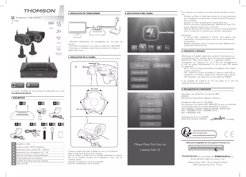 Image de la première page du manuel de l'appareil 512244