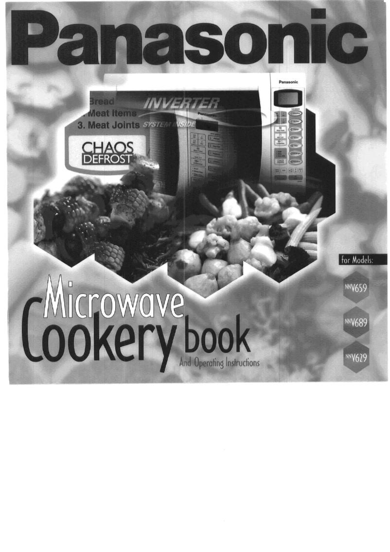 Image de la première page du manuel de l'appareil NN-V629