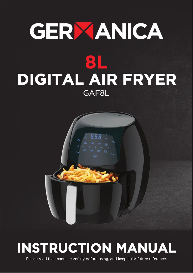 Page 1 de la notice Manuel utilisateur Germanica GAF8L