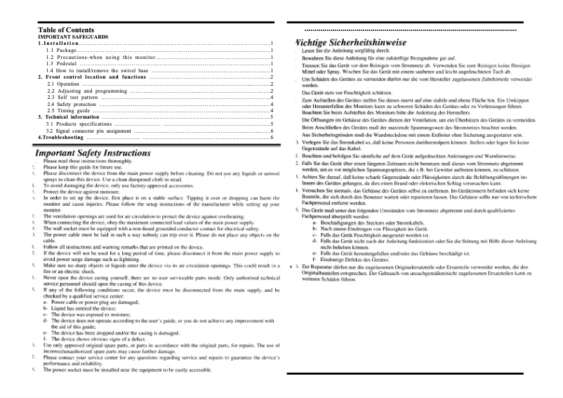 Página 1 del manual Manual de usuario Proview PCF17b