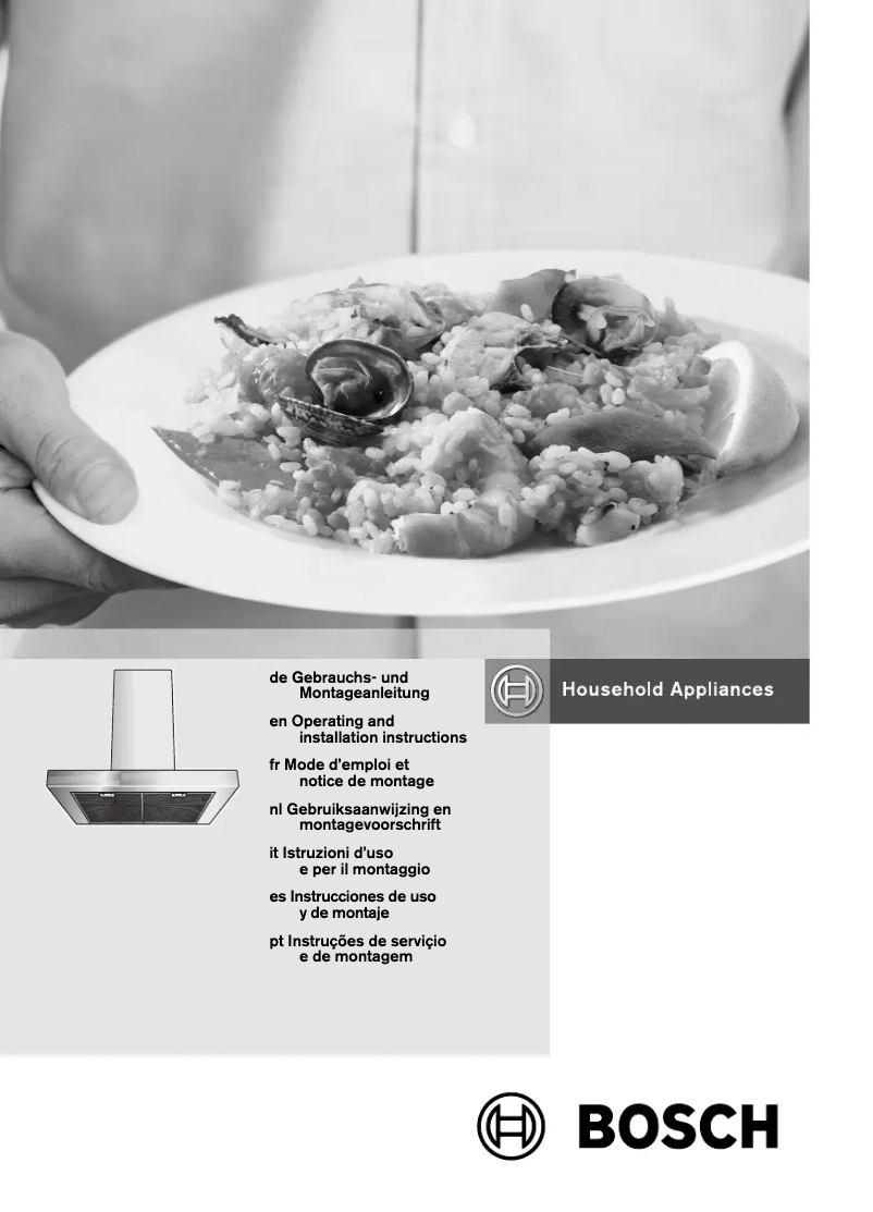 Page n°1 - Manuel utilisateur Bosch DWB099750