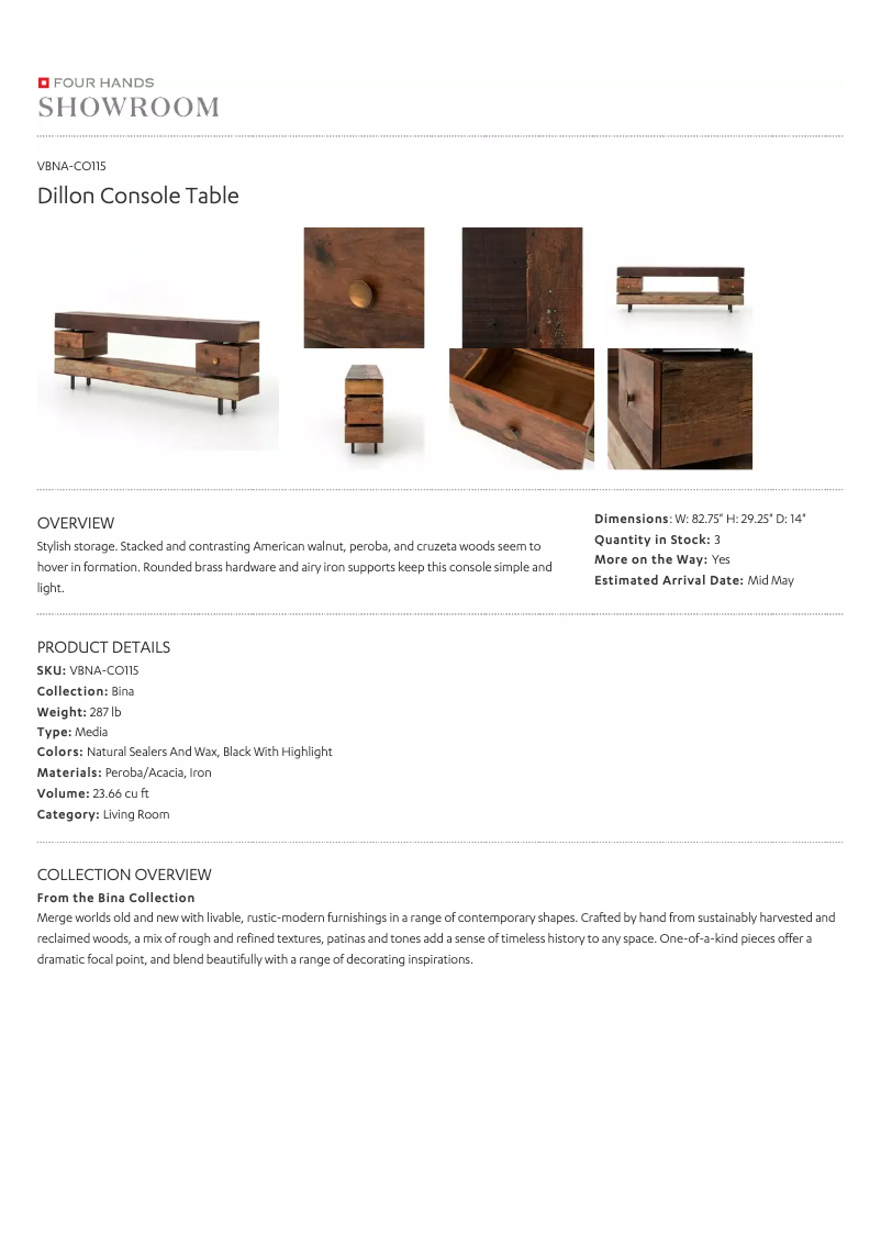 Imagen de la primera página del manual del dispositivo Bina VBNA-CO115