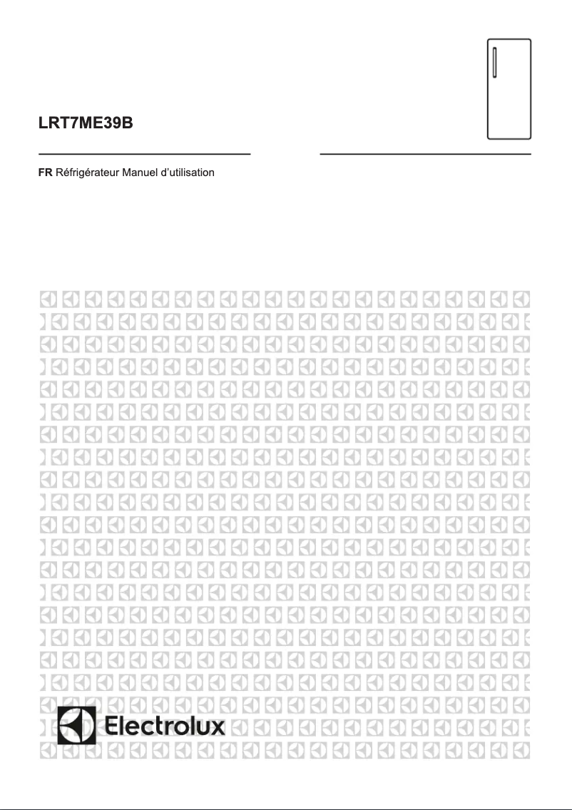 Page 1 de la notice Manuel utilisateur Electrolux LRT7ME39B