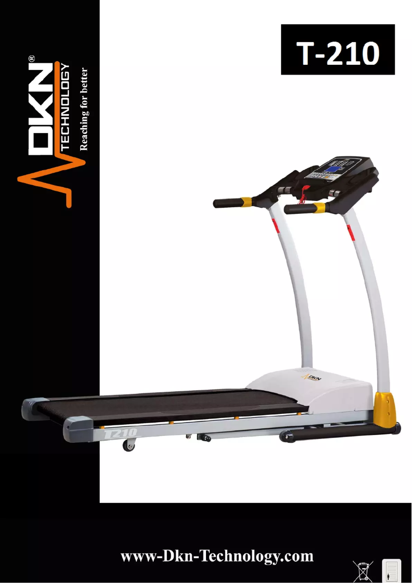 Image de la première page du manuel de l'appareil T-210