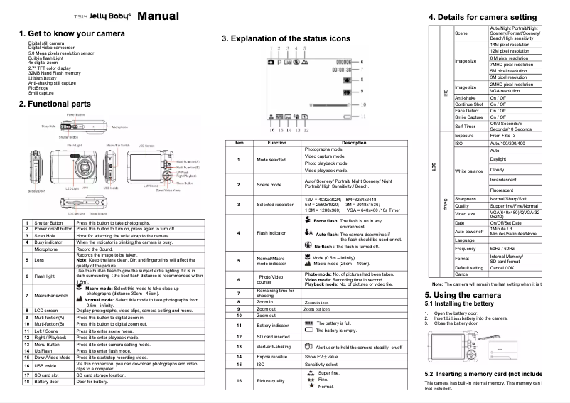 Página 1 del manual Manual de usuario Easypix Jelly Baby