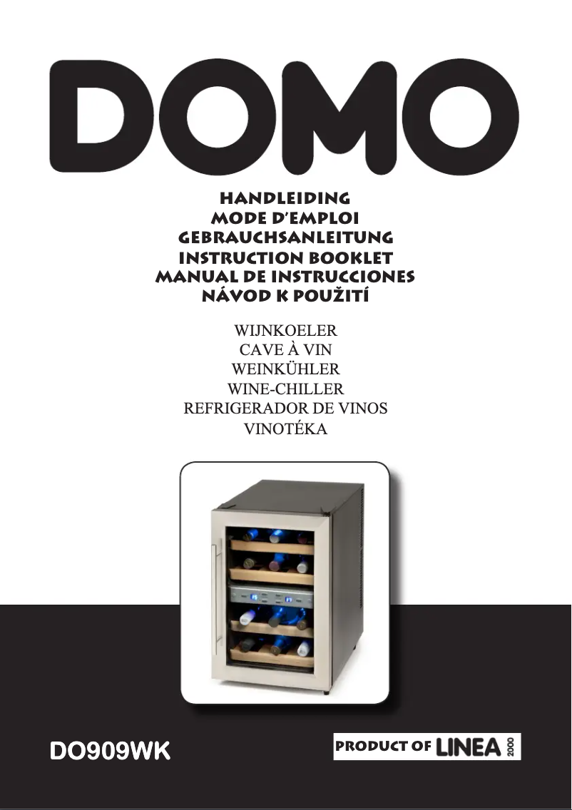 Image de la première page du manuel de l'appareil DO909WK