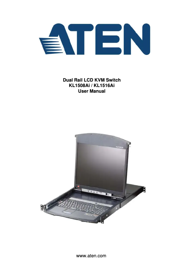 Page 1 de la notice Manuel utilisateur ATen KL1508AIM