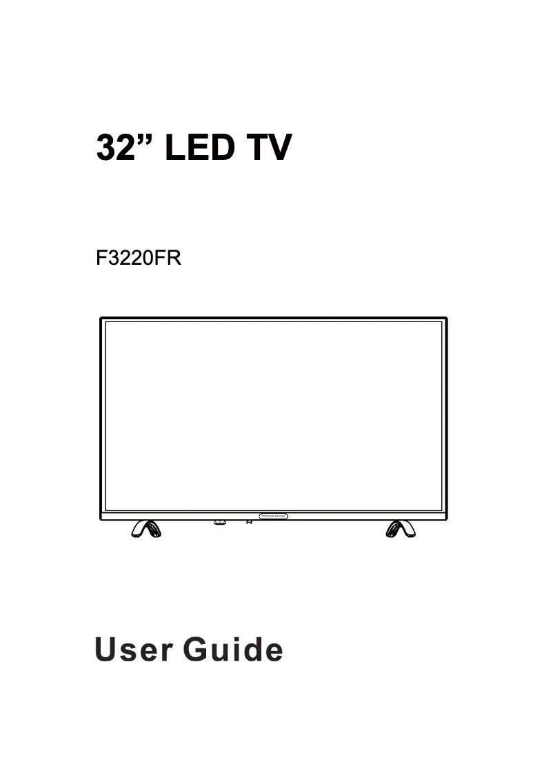 Page 1 de la notice Manuel utilisateur Cello F3220FR