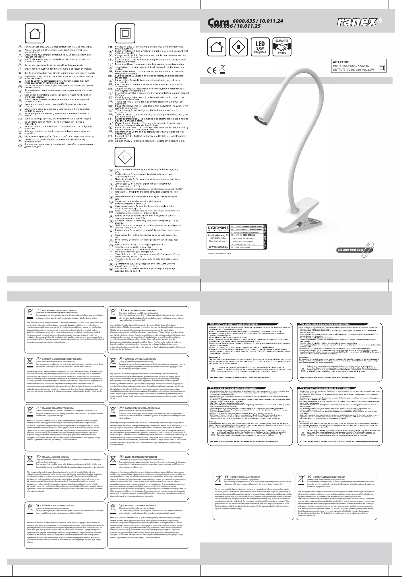 Página 1 del manual Manual de usuario Ranex Swan