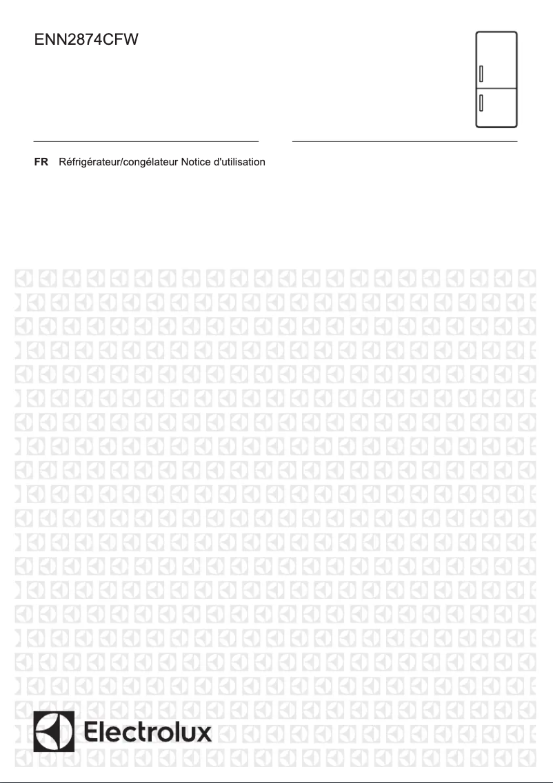 Page 1 de la notice Manuel utilisateur Electrolux ENN2874CFW
