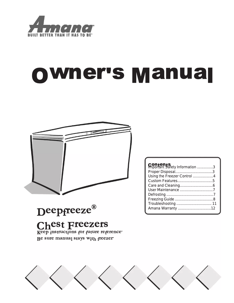 Image de la première page du manuel de l'appareil AC50KW