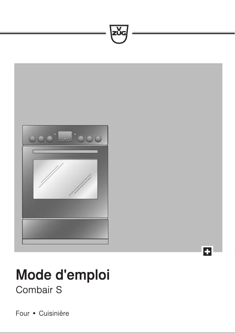 Image de la première page du manuel de l'appareil Combair S