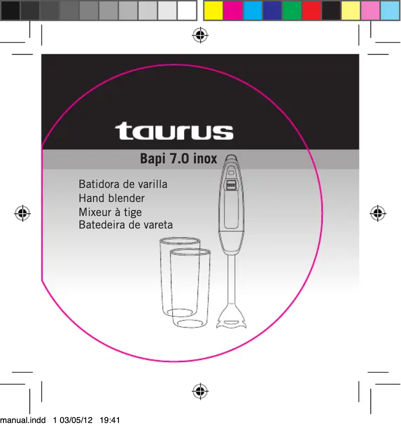 Page 1 de la notice Manuel utilisateur Taurus Bapi 7.0 Capsule