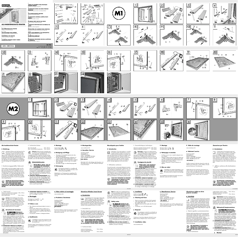 Página 1 del manual Manual de usuario Powerfix IAN 280356