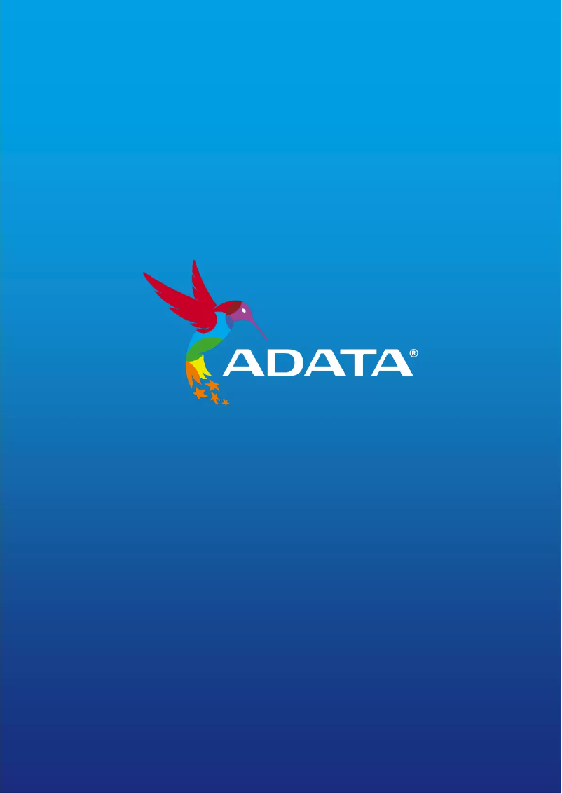 Page 1 de la notice Manuel utilisateur ADATA LEGEND 850