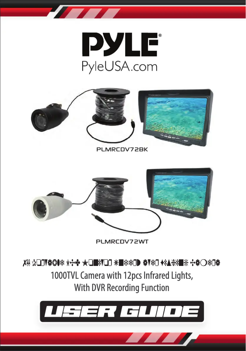 Imagen de la primera página del manual del dispositivo PLMRCDV72WT