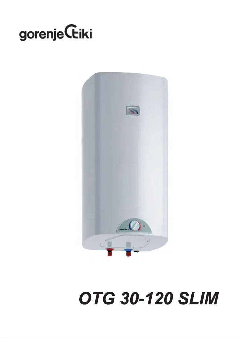 Page 1 de la notice Manuel utilisateur Gorenje OTG30SLB6