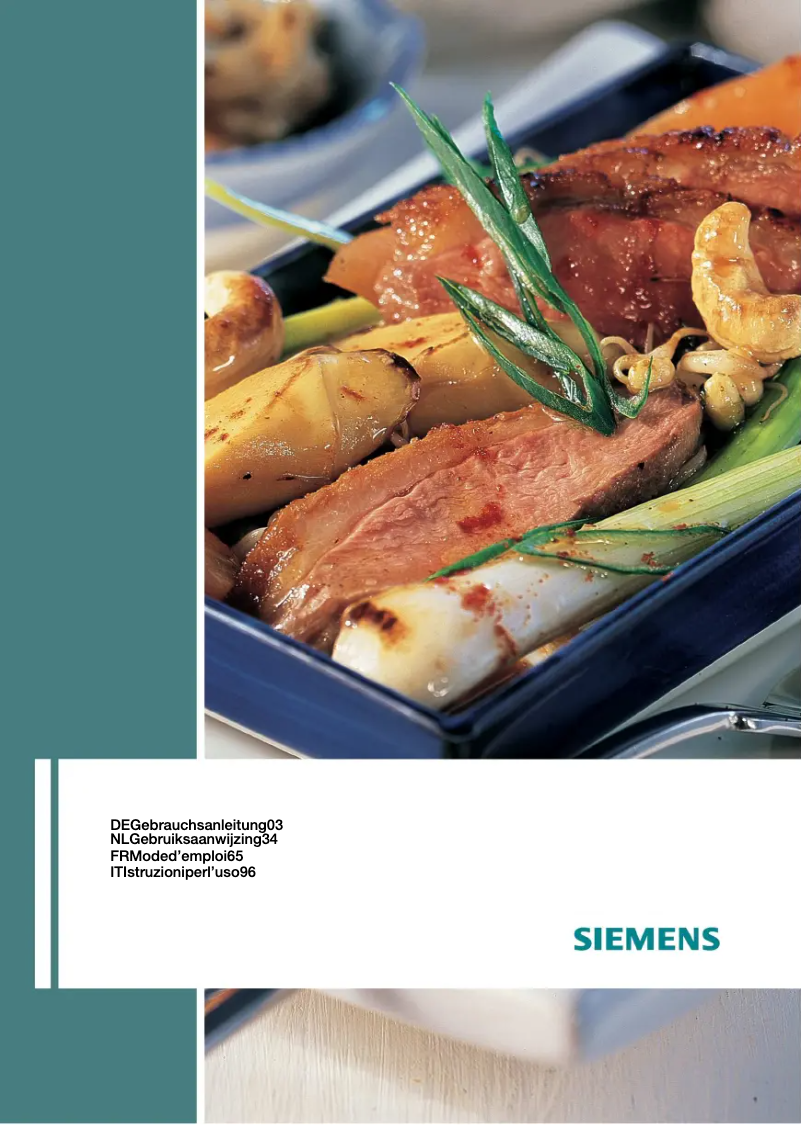 Page 1 de la notice Mode d'emploi Siemens EH 975SK11E