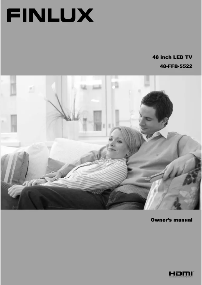 Page n°1 - Manuel utilisateur Finlux 48-FFB-5522