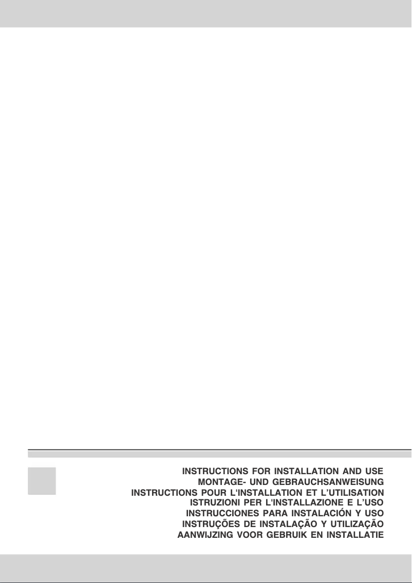 Page n°1 - Manuel utilisateur Candy CA CSDH 917 X