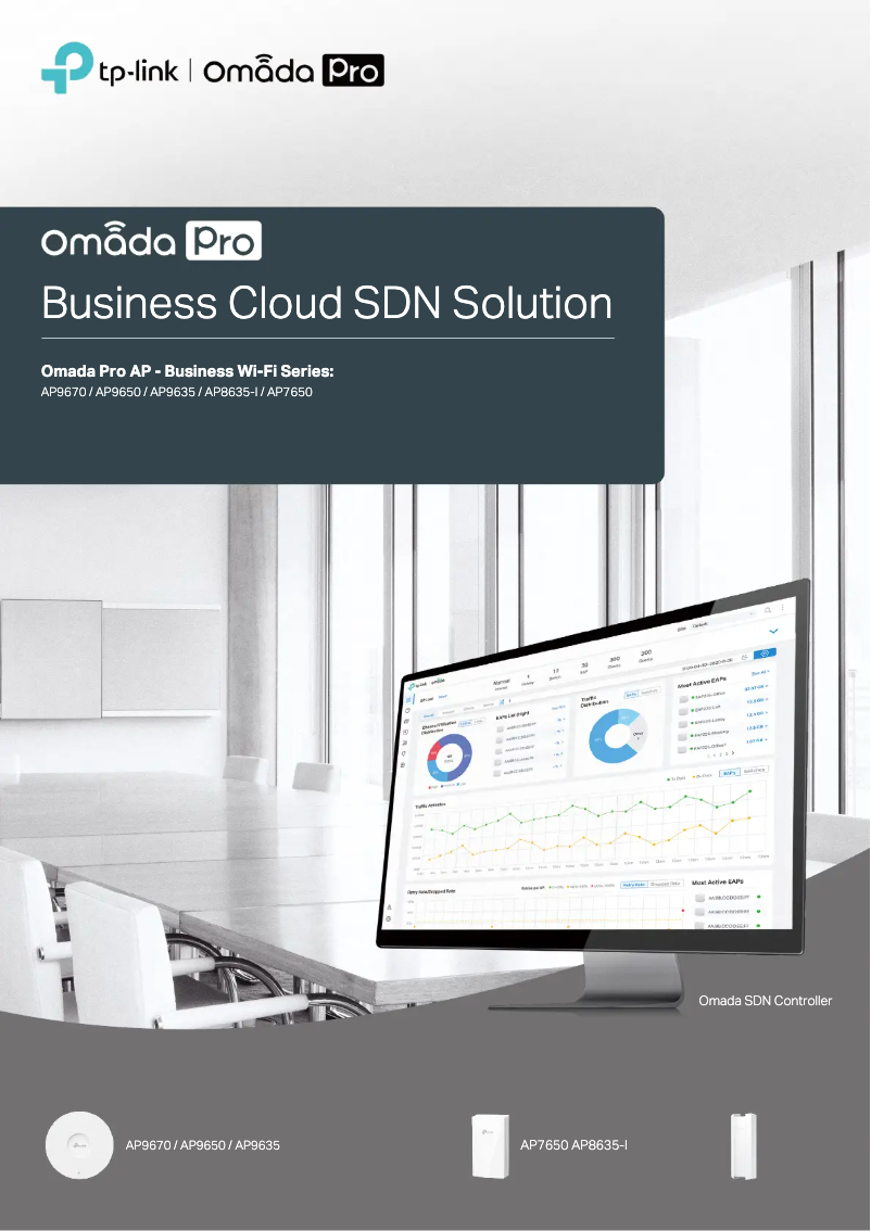 Page 1 de la notice Fiche technique TP-Link Omada Pro AP8635-I
