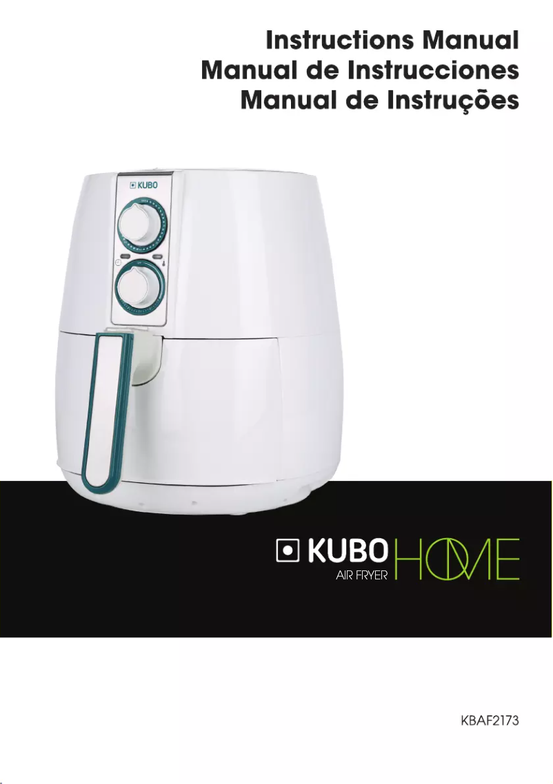 Image de la première page du manuel de l'appareil KBAF2173