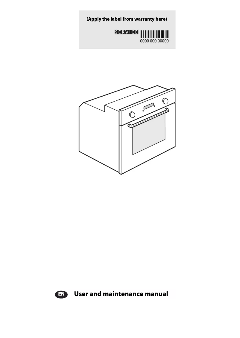Page 1 de la notice Manuel utilisateur Ignis AKS 134/IX