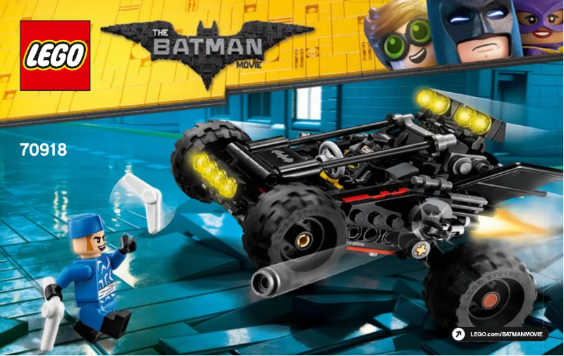 Page n°1 - Manuel utilisateur Lego Batman Movie 70918