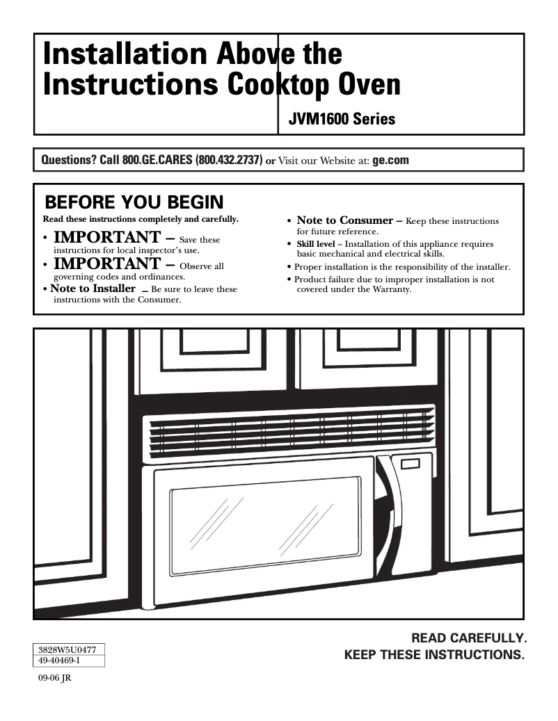 Image de la première page du manuel de l'appareil JVM1750DM