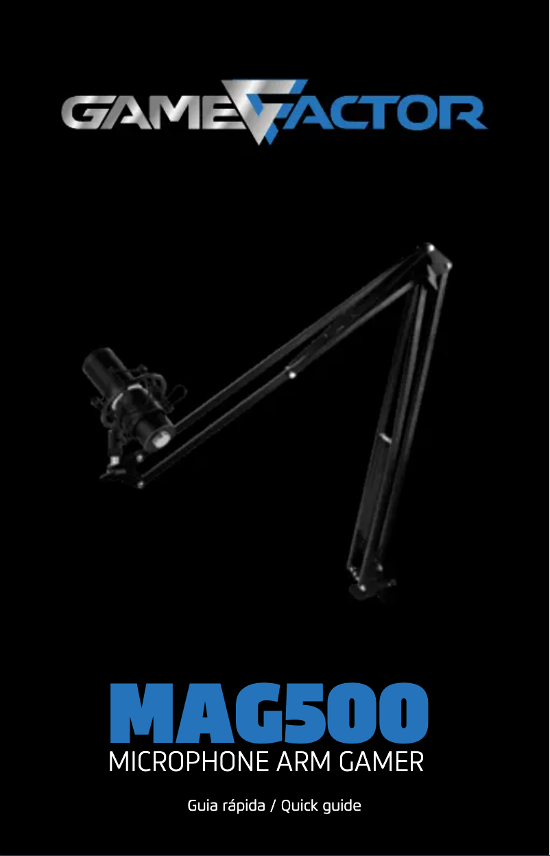 Image de la première page du manuel de l'appareil MAG500