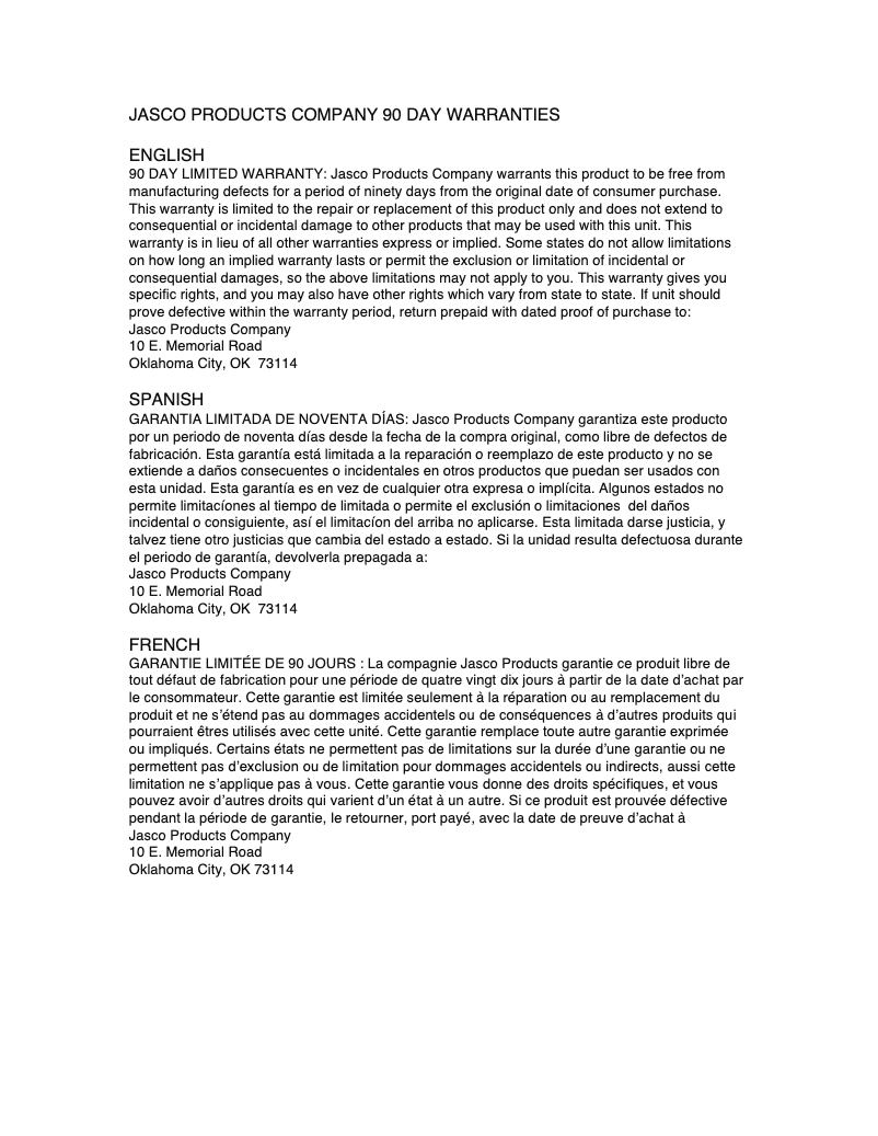 Image de la première page du manuel de l'appareil 24957