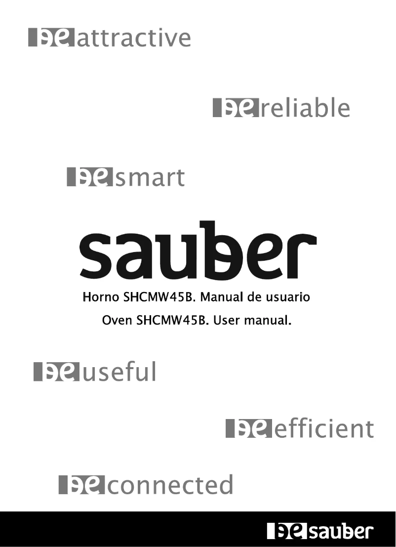 Page 1 de la notice Manuel utilisateur Sauber SHCMW45B