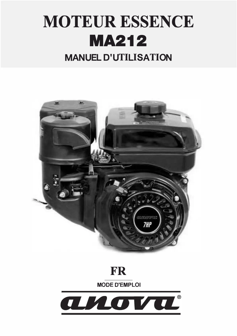 Imagen de la primera página del manual del dispositivo MA212