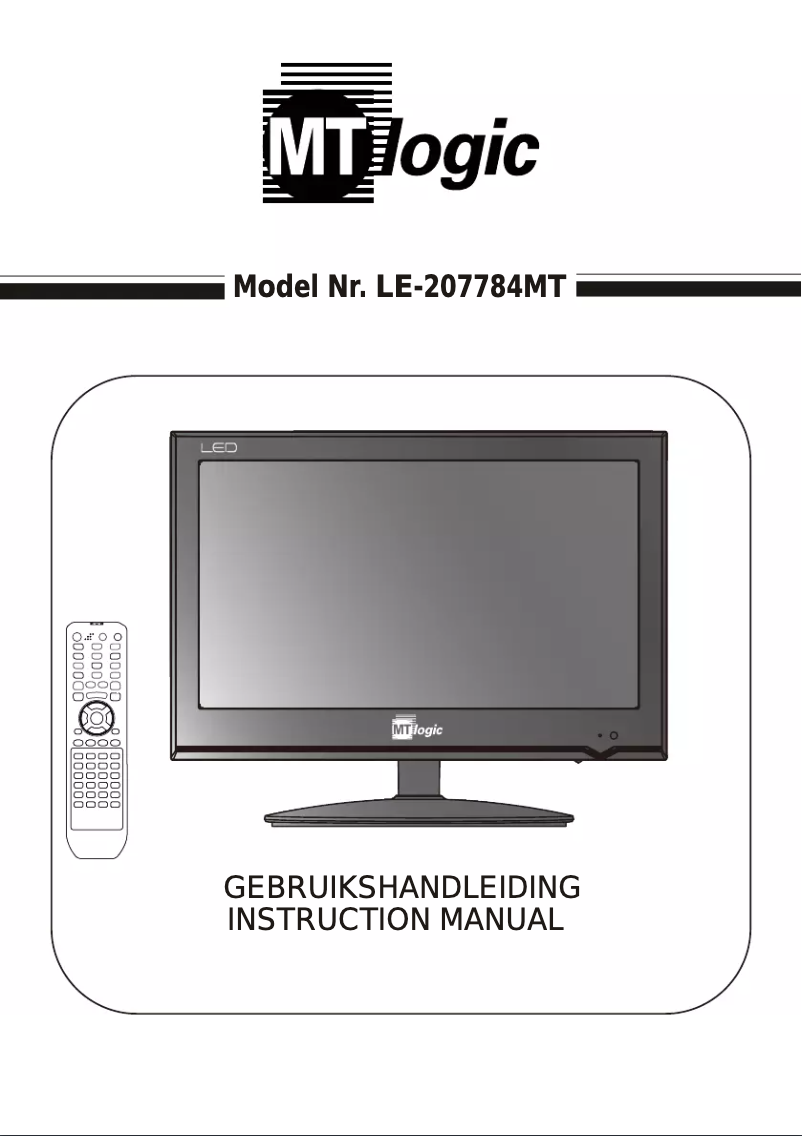 Page n°1 - Manuel utilisateur MT Logic LE-207784MT
