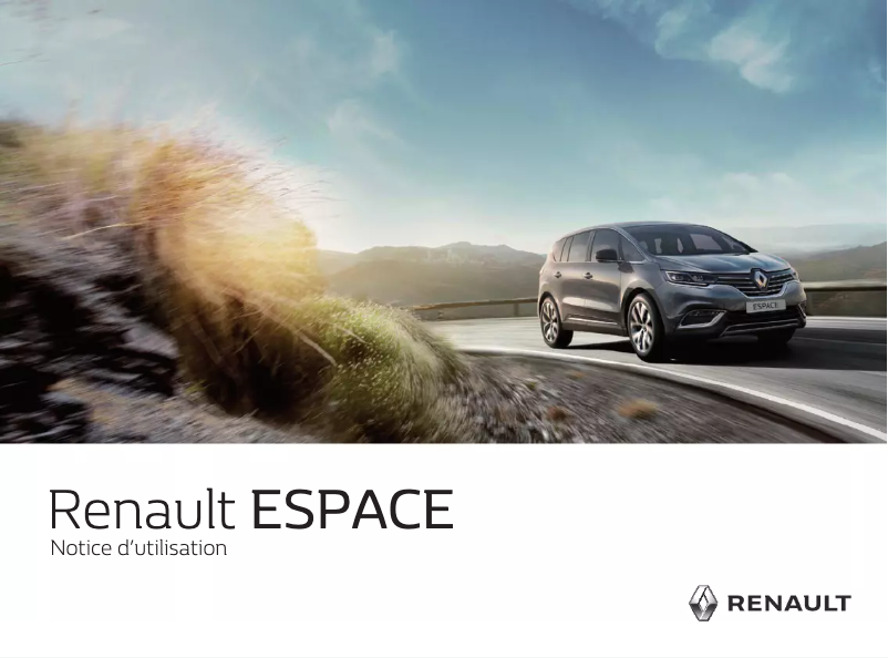 Page 1 de la notice Manuel utilisateur Renault Espace (2017)