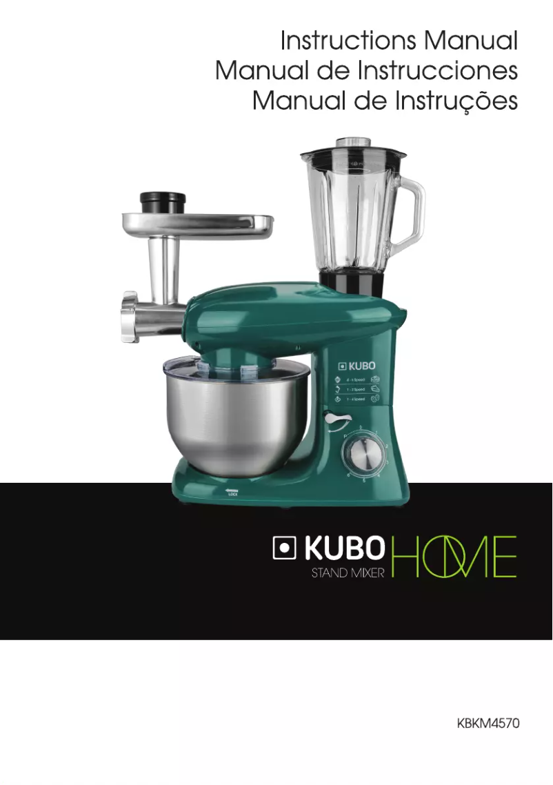 Page 1 of the manual User Manual Kubo KBKM4570