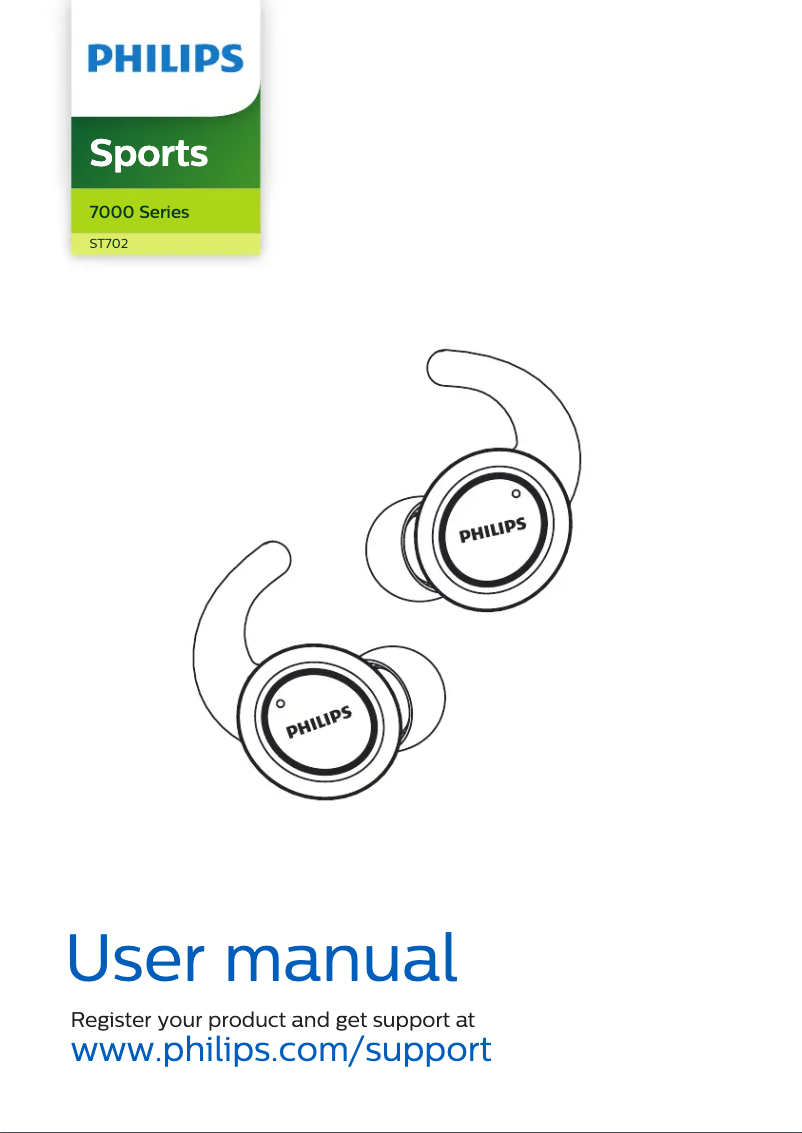 Page n°1 - Manuel utilisateur Philips TAST702