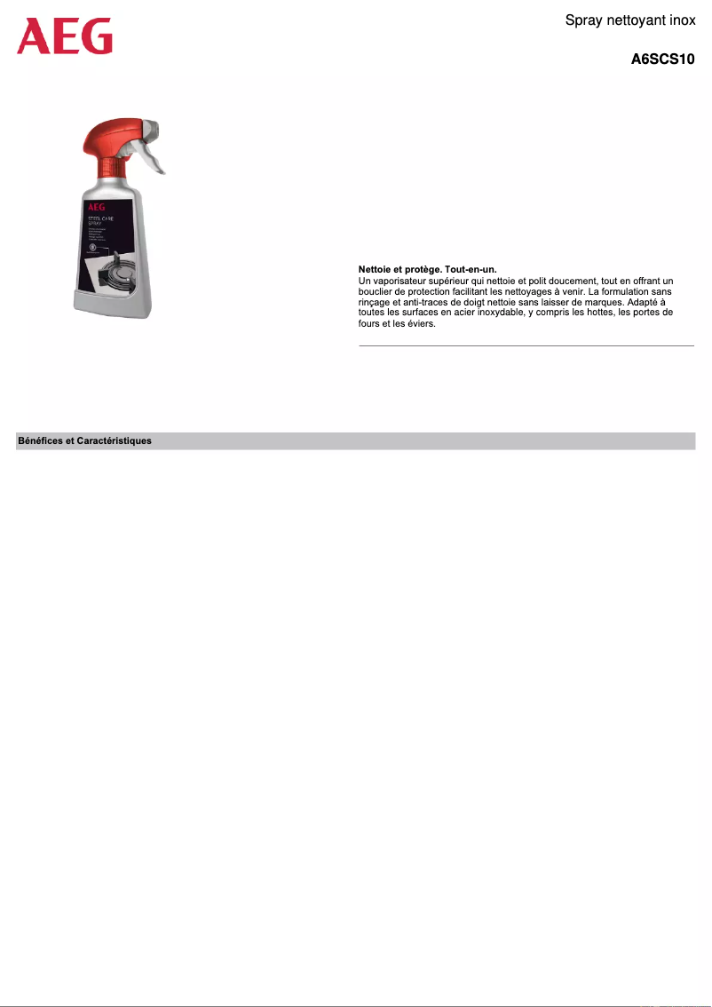 Imagen de la primera página del manual del dispositivo A6SCS10