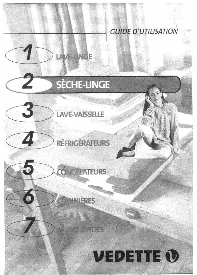 Page 1 de la notice Manuel utilisateur Vedette TLA400