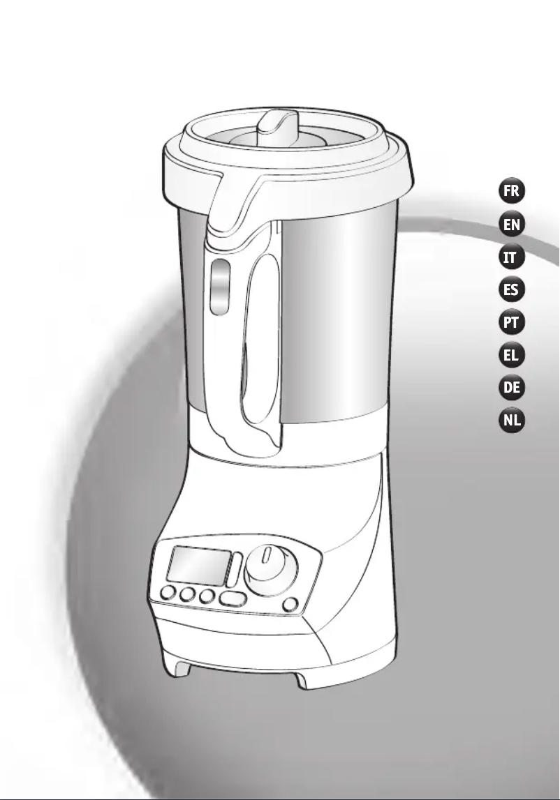 Page n°1 - Manuel utilisateur Tefal Soup & Co XL BL9081